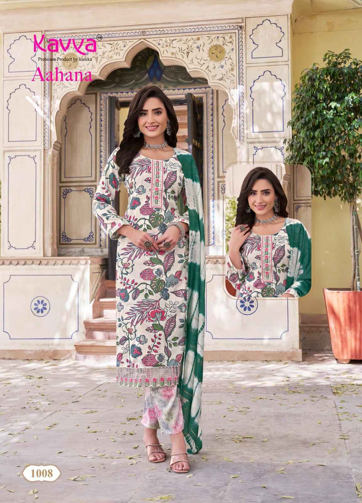 Kavya Aahana Vol-1 Capsule Readymade Suit (10 pcs Catalogue)