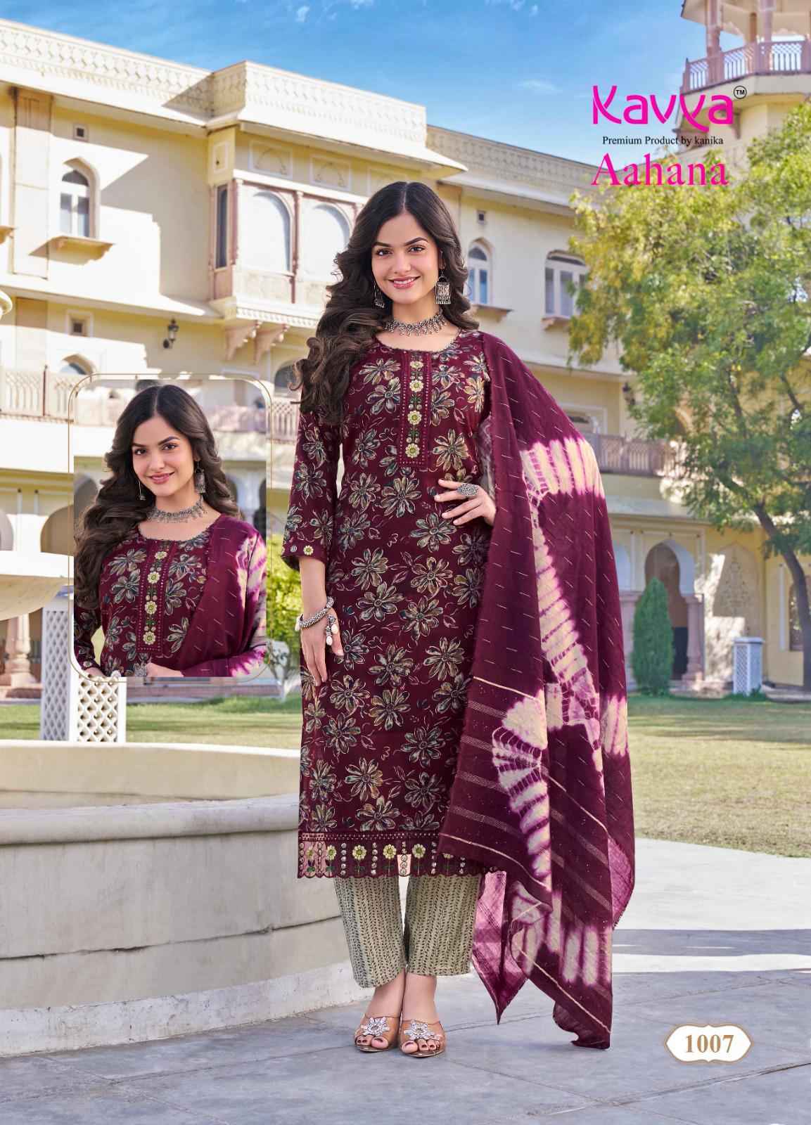 Kavya Aahana Vol-1 Capsule Readymade Suit (10 pcs Catalogue)