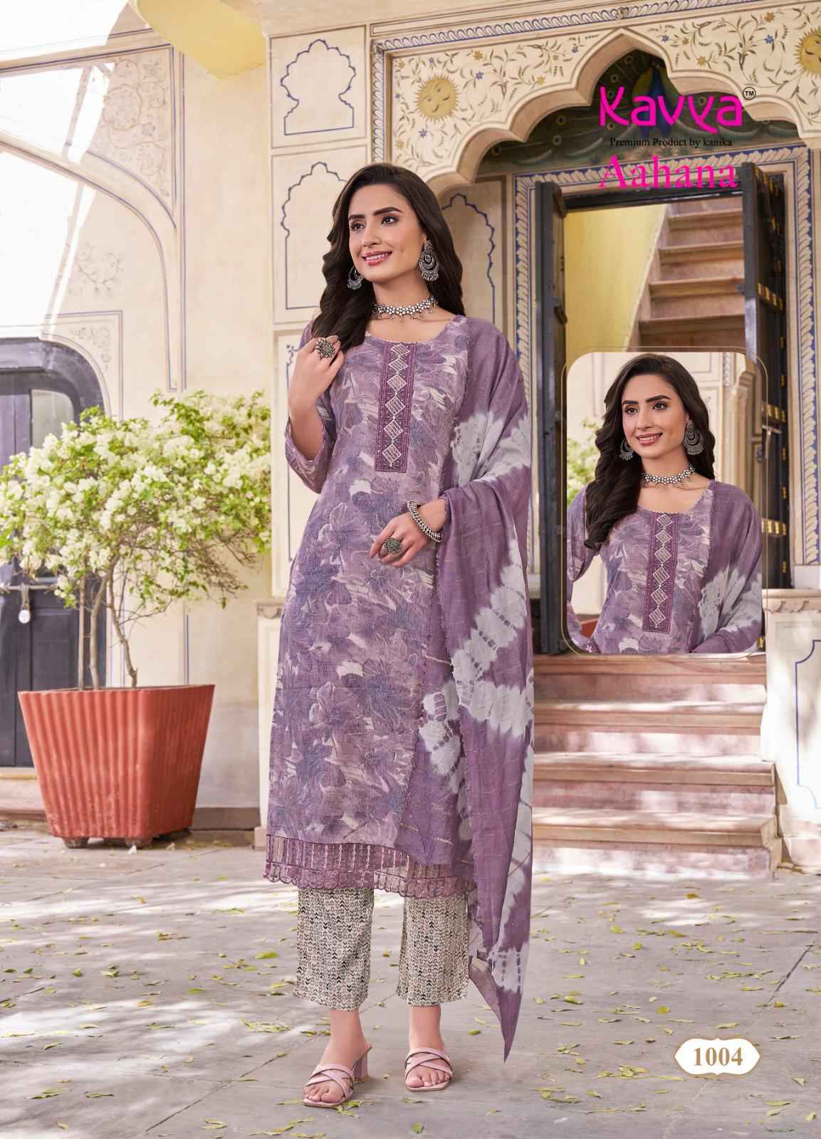 Kavya Aahana Vol-1 Capsule Readymade Suit (10 pcs Catalogue)