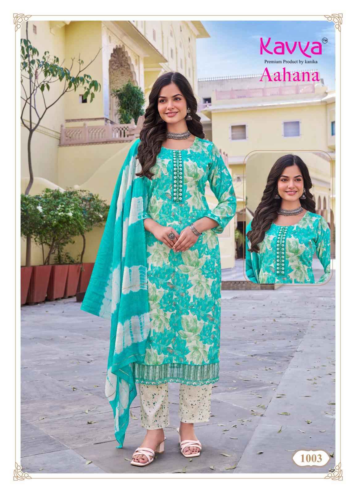 Kavya Aahana Vol-1 Capsule Readymade Suit (10 pcs Catalogue)