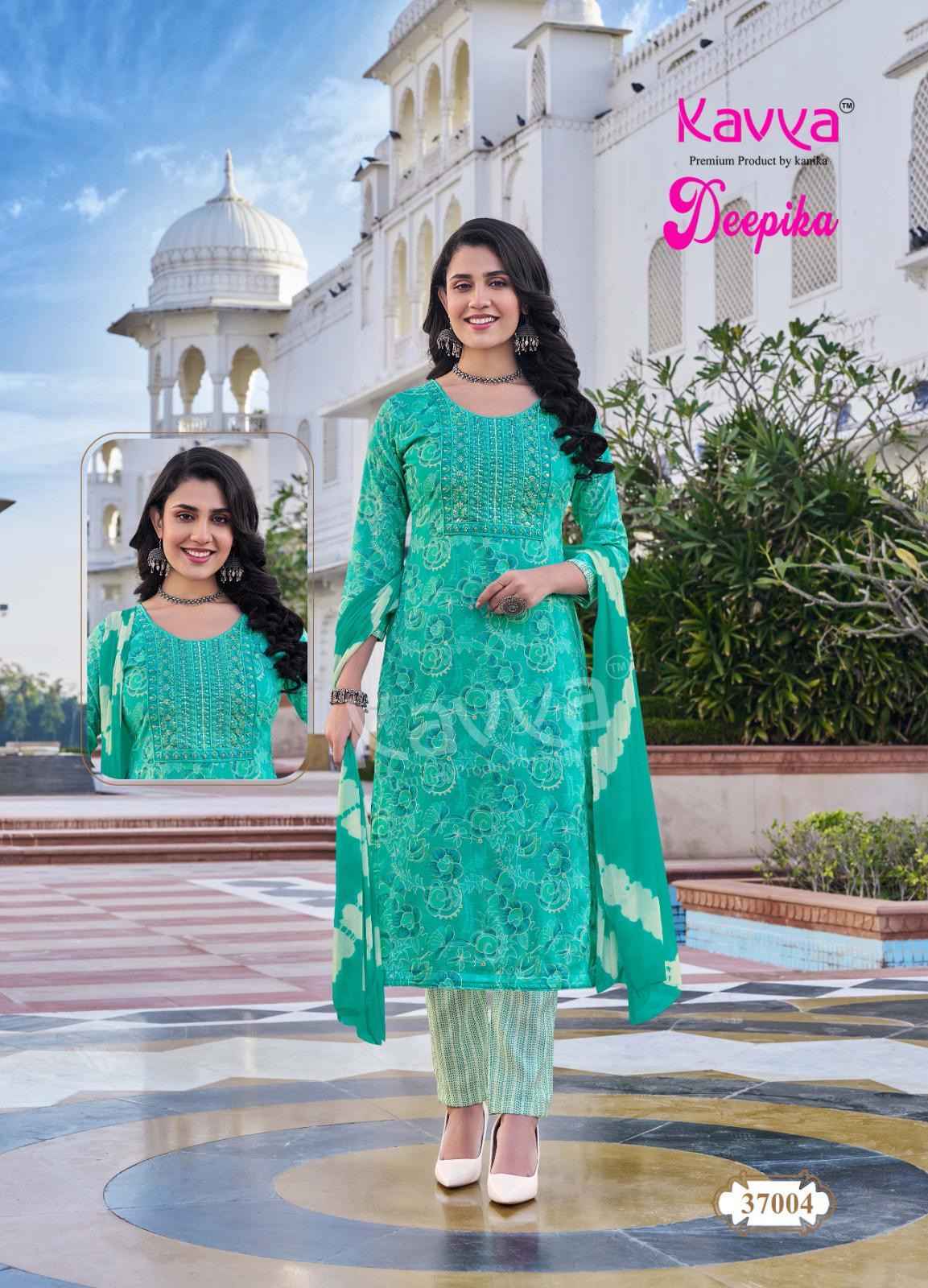 Kavya Deepika Vol-37 Viscouse Readymade Suit (10 pcs Catalogue)