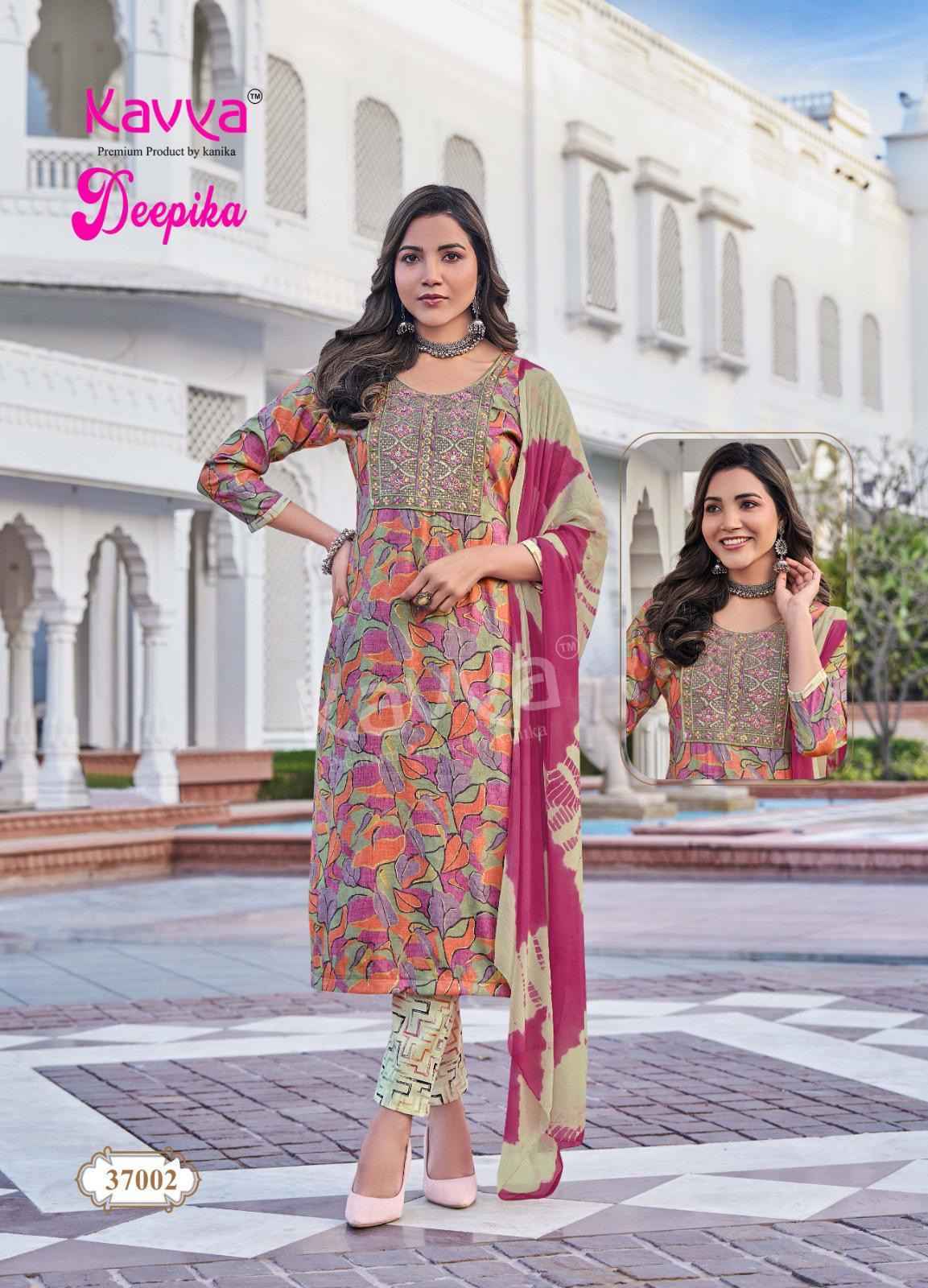Kavya Deepika Vol-37 Viscouse Readymade Suit (10 pcs Catalogue)