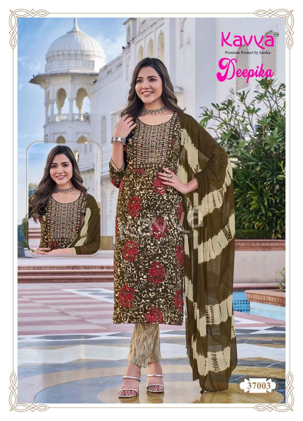 Kavya Deepika Vol-37 Viscouse Readymade Suit (10 pcs Catalogue)