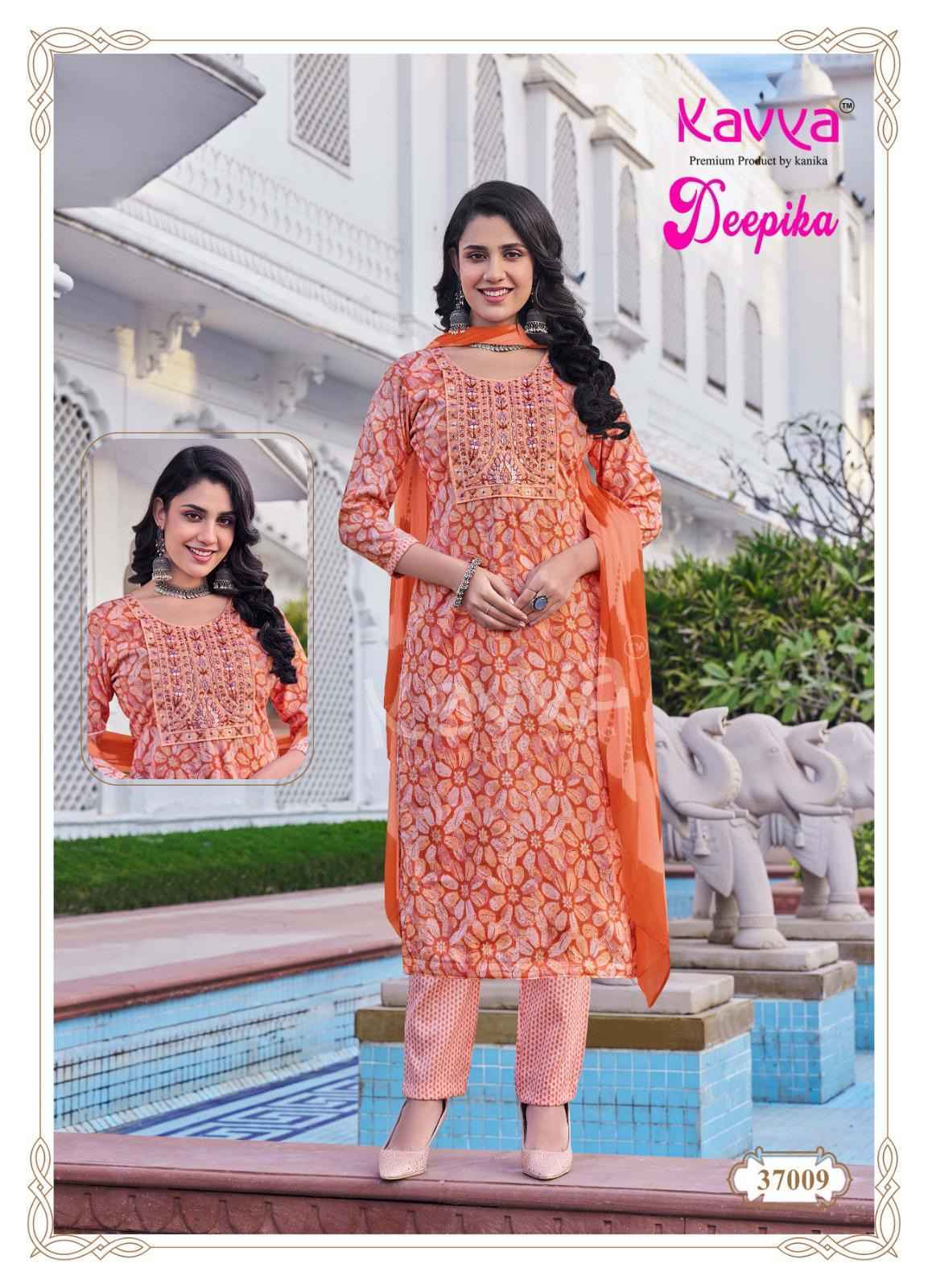Kavya Deepika Vol-37 Viscouse Readymade Suit (10 pcs Catalogue)