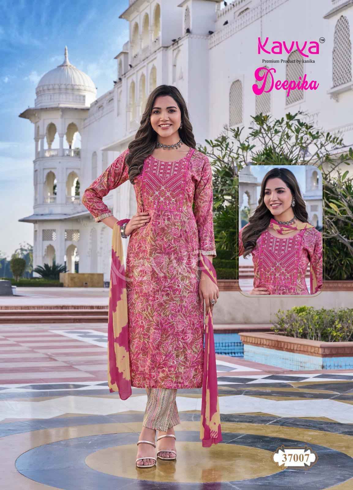 Kavya Deepika Vol-37 Viscouse Readymade Suit (10 pcs Catalogue)