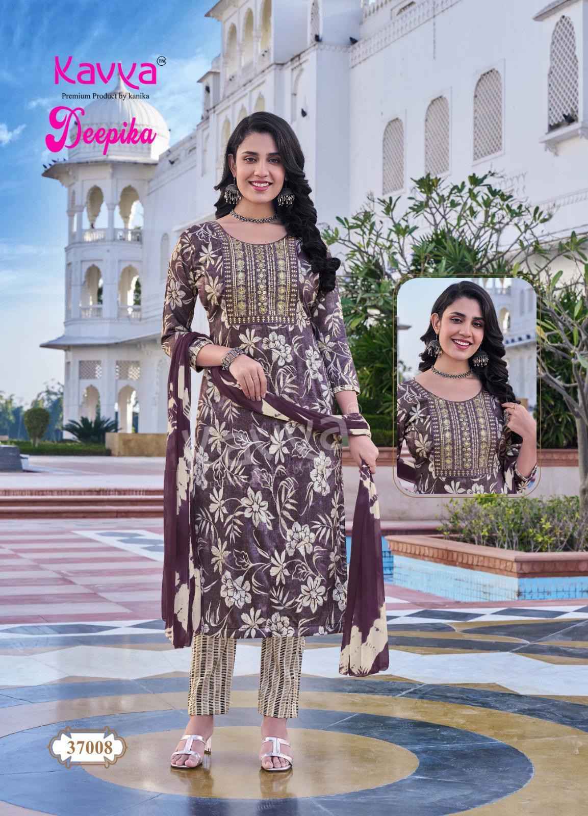 Kavya Deepika Vol-37 Viscouse Readymade Suit (10 pcs Catalogue)