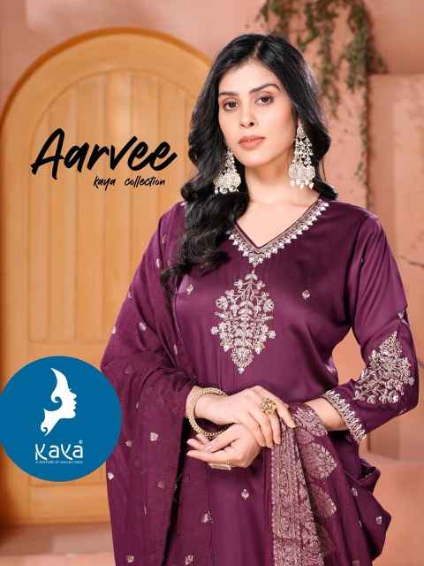Kaya Aarvee Gaji Silk Kurti Combo 6 pcs Catalogue