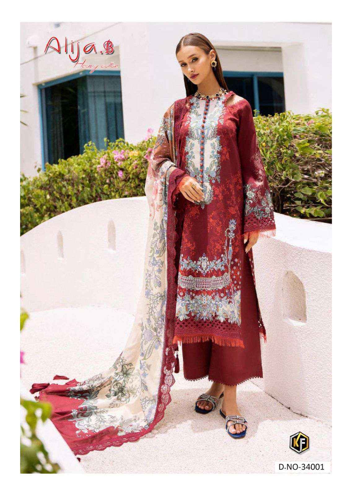 Keval Fab Alija B Vol 34 Readymade Cotton Dress 6 pcs Catalogue