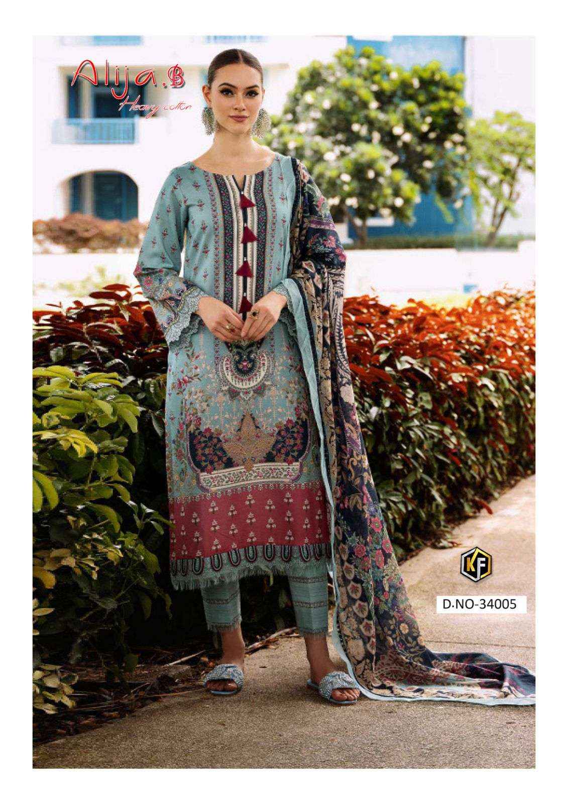 Keval Fab Alija B Vol 34 Readymade Cotton Dress 6 pcs Catalogue