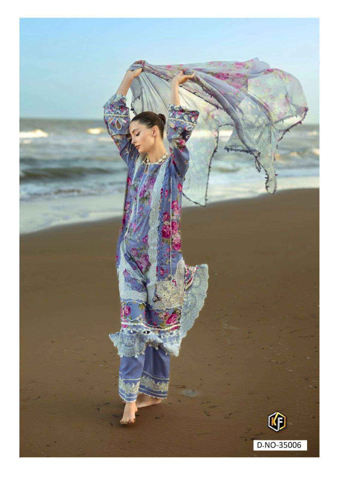 Keval Fab Maria B Vol-35 Cotton Dress Material (6 pcs Catalogue)