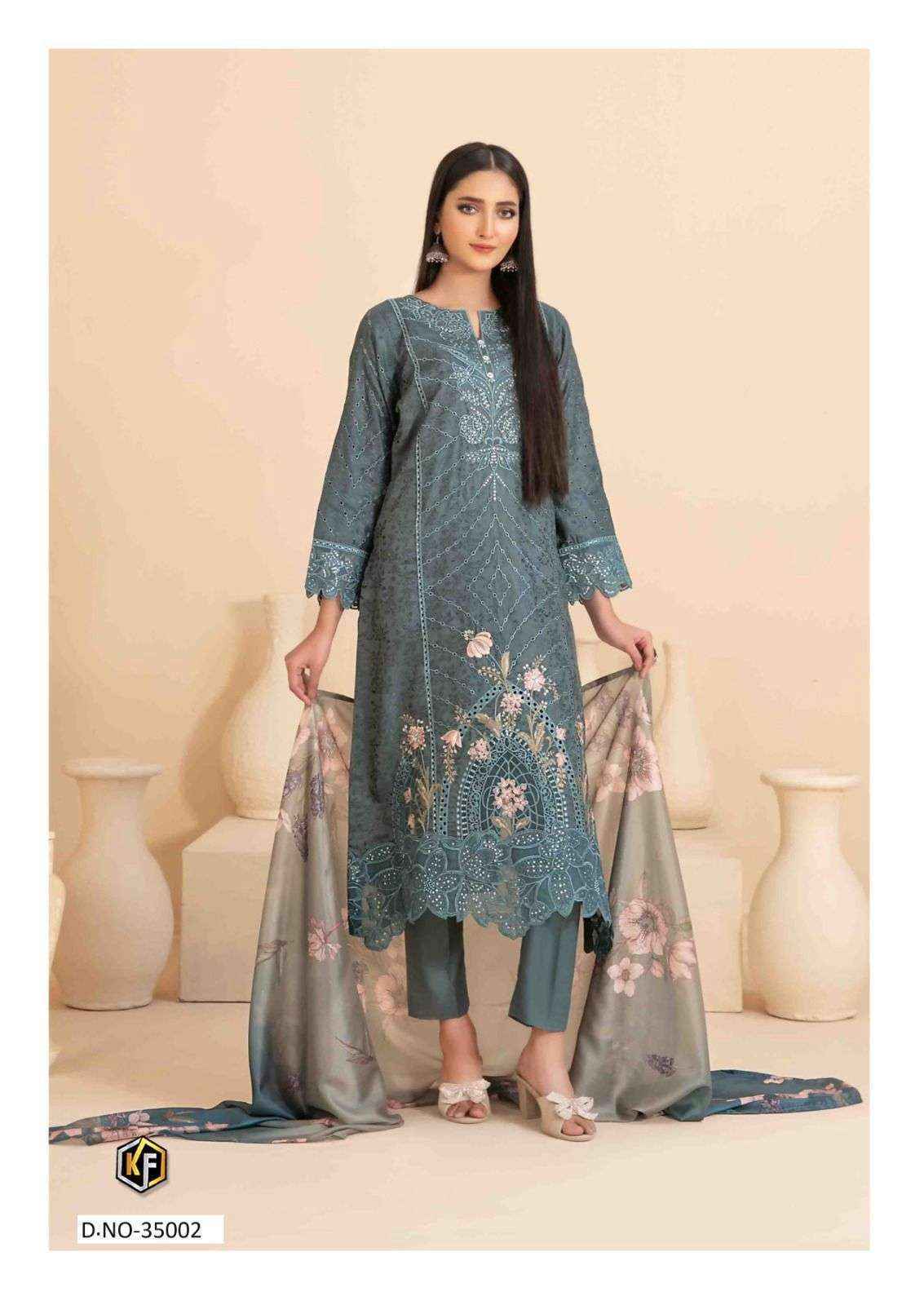 Keval Fab Maria B Vol-35 Cotton Dress Material (6 pcs Catalogue)