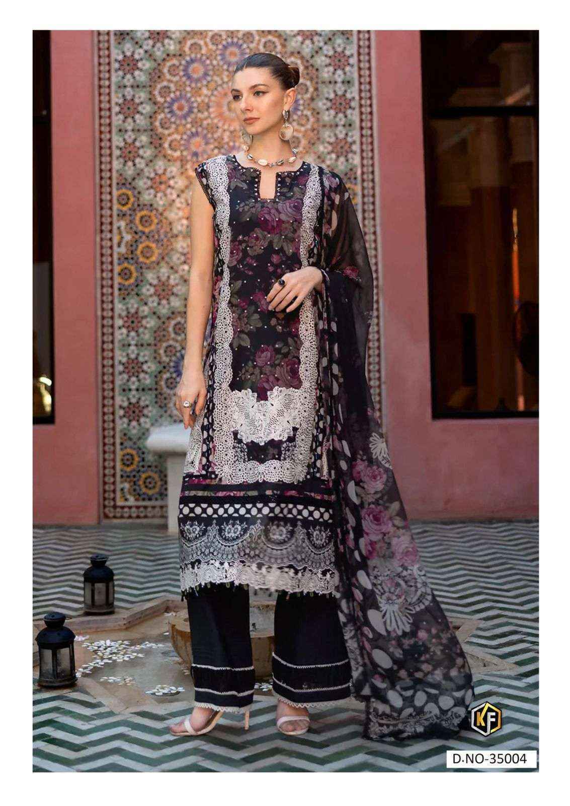 Keval Fab Maria B Vol-35 Cotton Dress Material (6 pcs Catalogue)