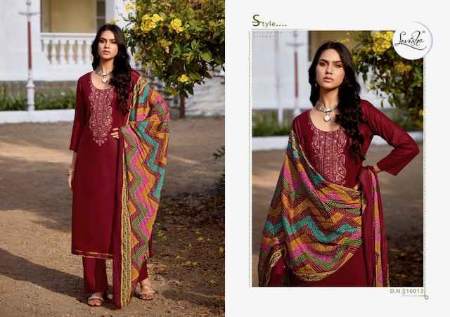 Levisha Nivisha Vol 10 Rayon Dress Material 6 pcs Catalogue