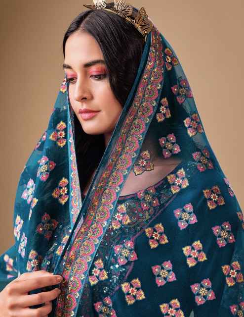 Lily & Lali Brasso Roman Silk Kurti Combo 6 pcs Catalogue