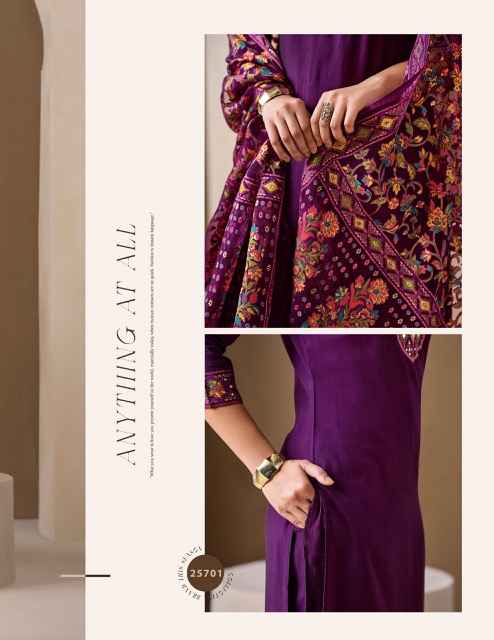 Lily & Lali Brasso Roman Silk Kurti Combo 6 pcs Catalogue