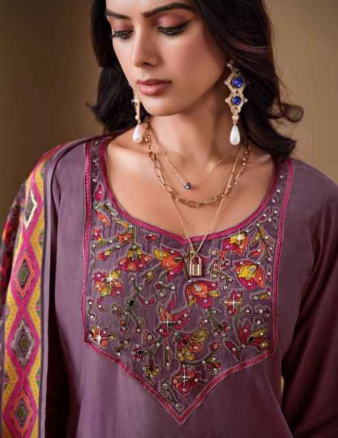 Lily & Lali Brasso Roman Silk Kurti Combo 6 pcs Catalogue