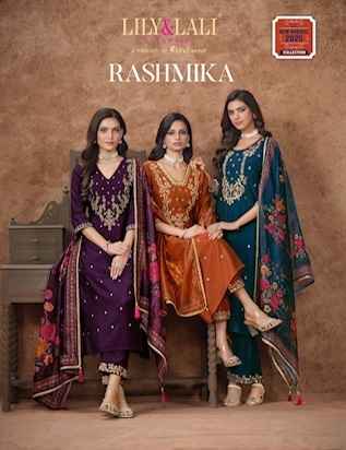 Lily & Lali Rashmika Viscouse Silk Kurti Combo 6 pcs Catalogue