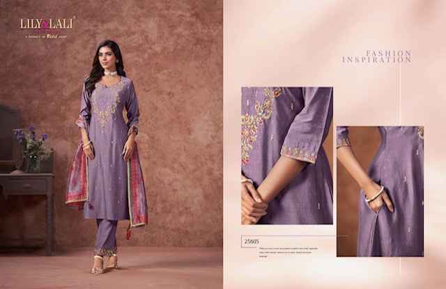 Lily & Lali Rashmika Viscouse Silk Kurti Combo 6 pcs Catalogue