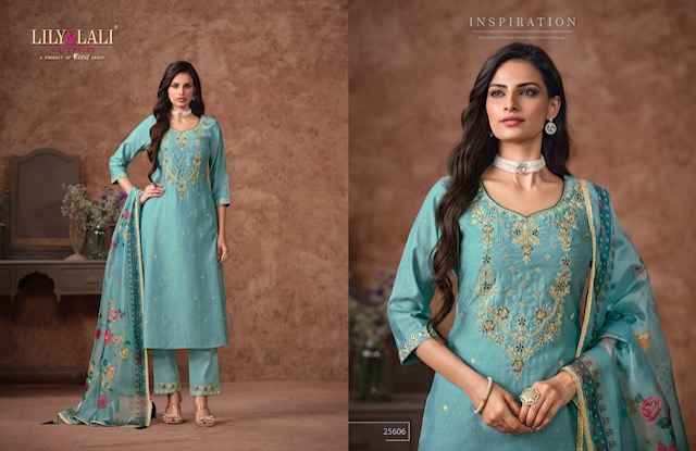 Lily & Lali Rashmika Viscouse Silk Kurti Combo 6 pcs Catalogue