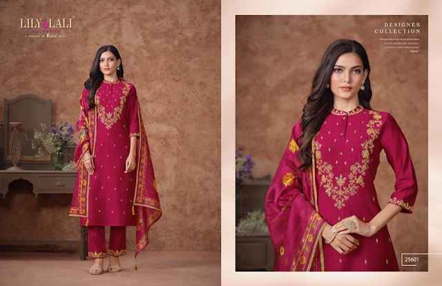 Lily & Lali Rashmika Viscouse Silk Kurti Combo 6 pcs Catalogue