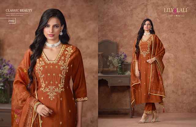 Lily & Lali Rashmika Viscouse Silk Kurti Combo 6 pcs Catalogue