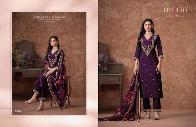 Lily & Lali Rashmika Viscouse Silk Kurti Combo 6 pcs Catalogue