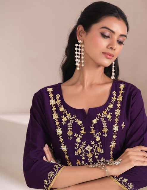 Lily & Lali Zari Viscouse Kurti Combo 6 pcs Catalogue