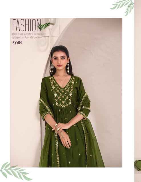 Lily & Lali Zari Viscouse Kurti Combo 6 pcs Catalogue