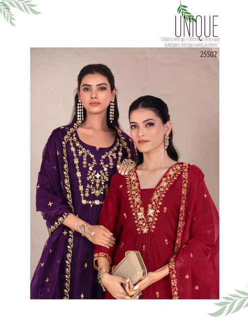 Lily & Lali Zari Viscouse Kurti Combo 6 pcs Catalogue