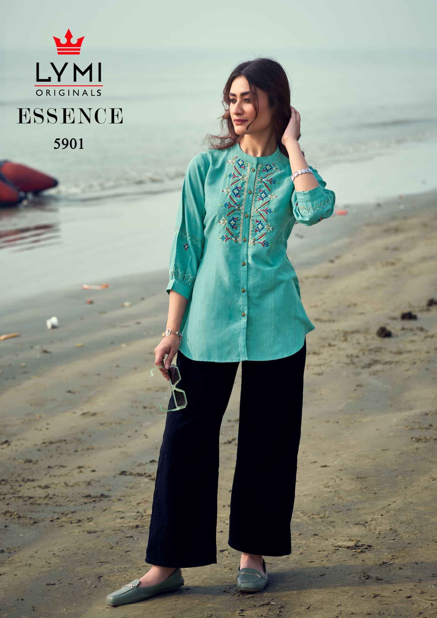 Lymi Essence Short Viscouse Kurti (4 pcs Catalogue)
