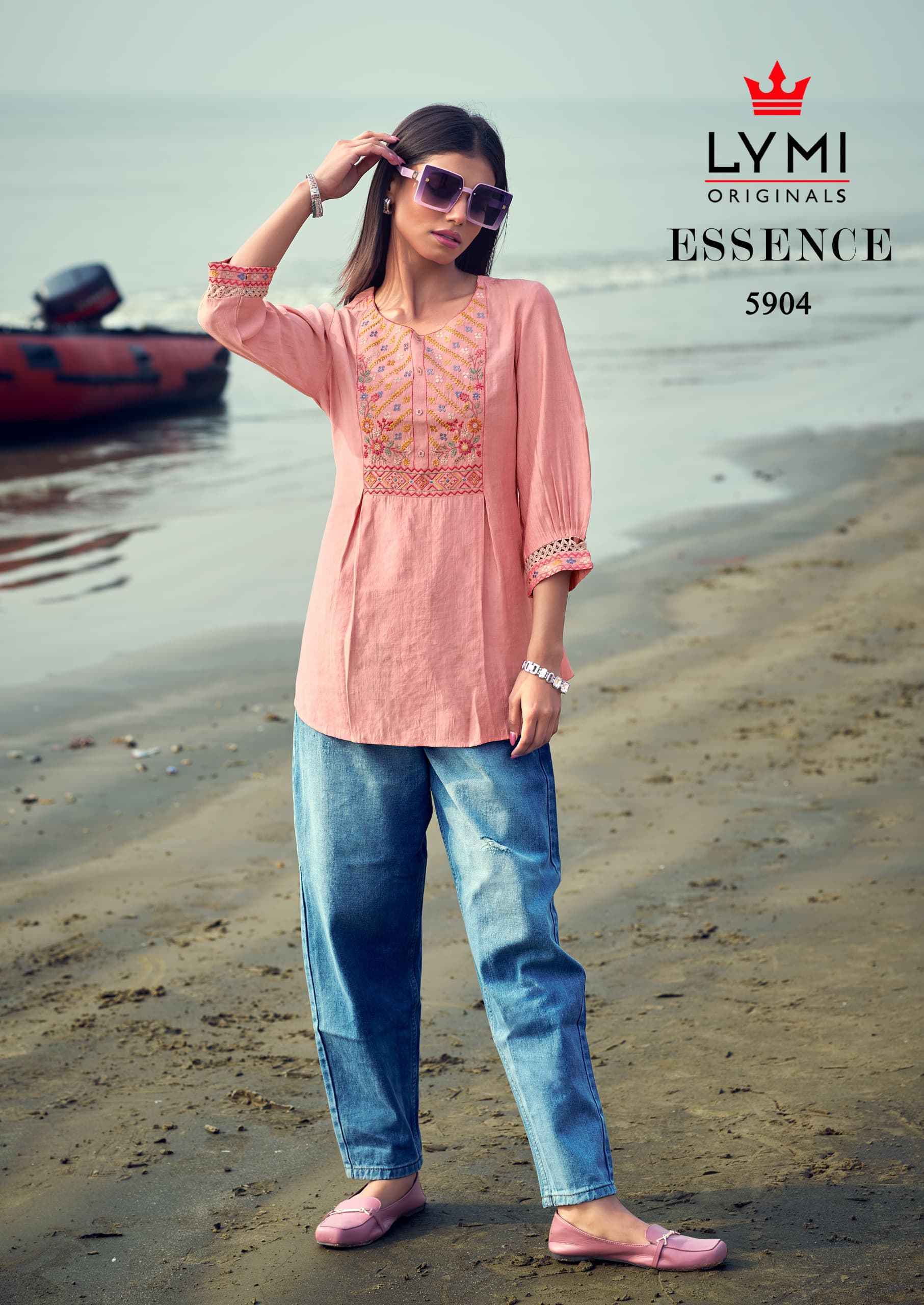Lymi Essence Short Viscouse Kurti (4 pcs Catalogue)