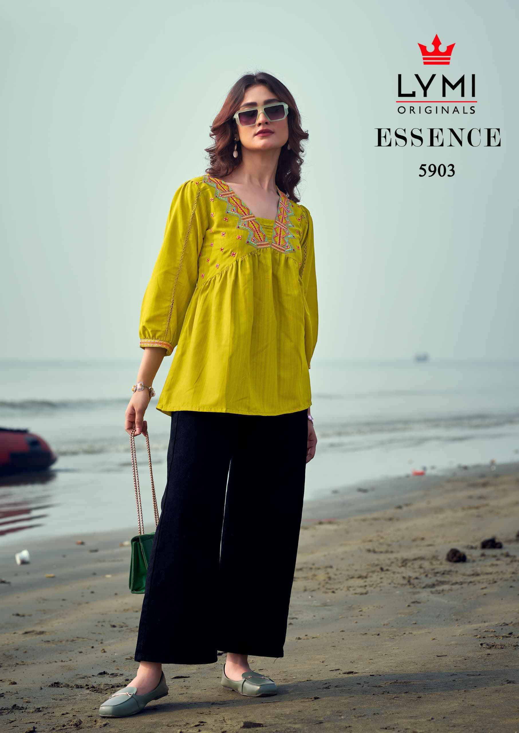 Lymi Essence Short Viscouse Kurti (4 pcs Catalogue)