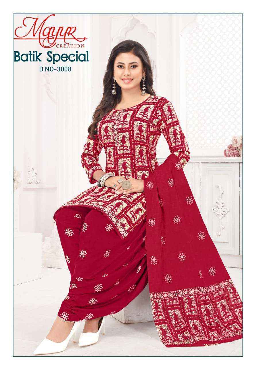 Mayur Creation Batik Special Vol-30 Cotton Dress Material (10 pcs Catalogue)