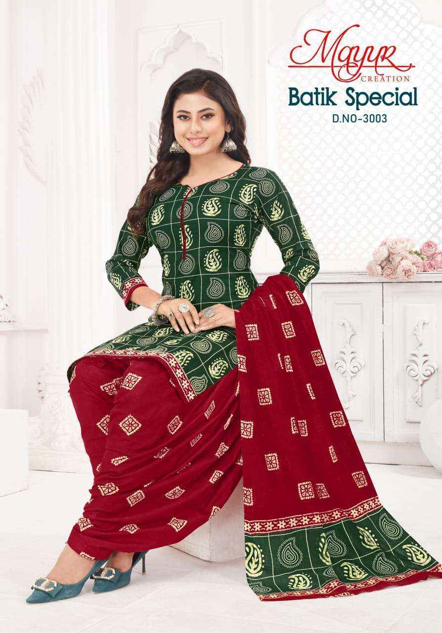 Mayur Creation Batik Special Vol-30 Cotton Dress Material (10 pcs Catalogue)
