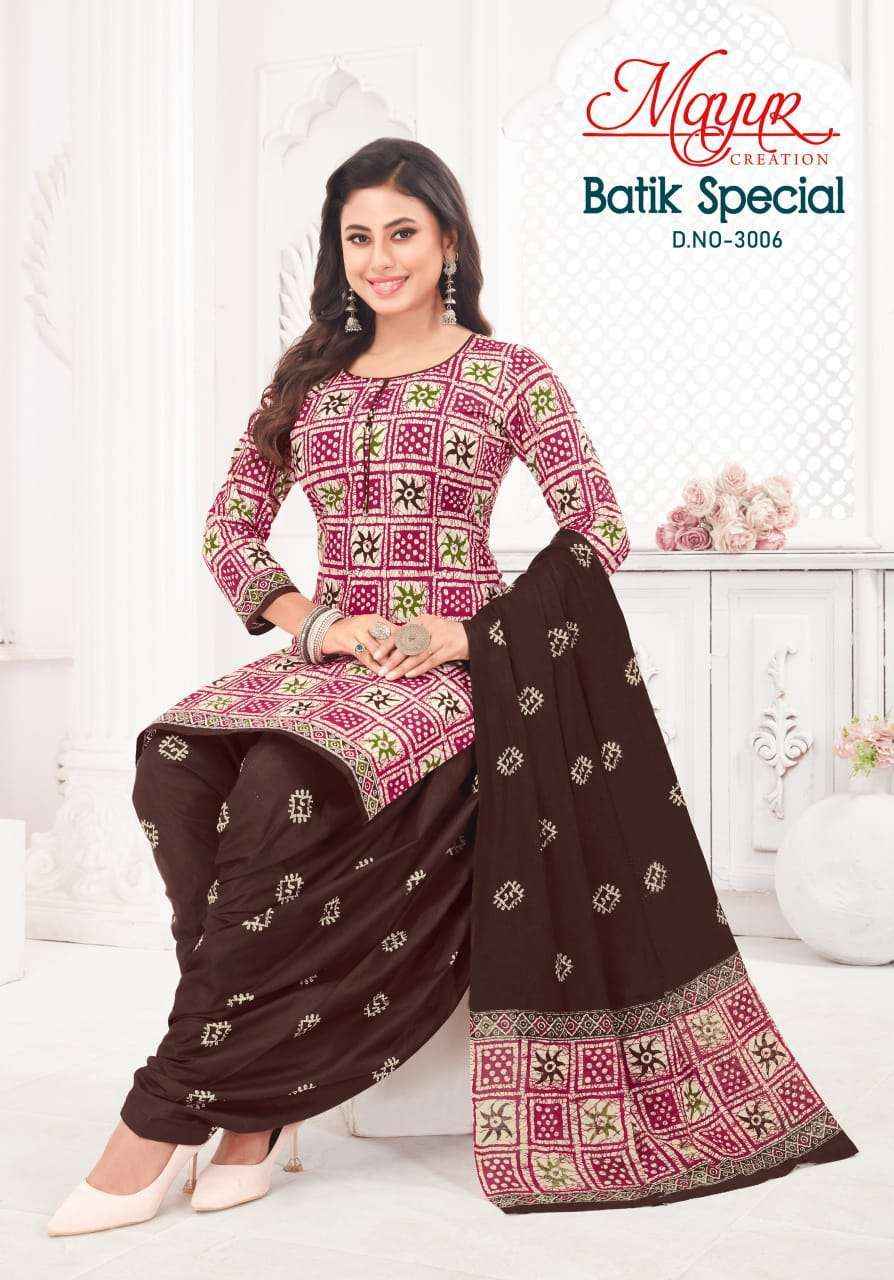 Mayur Creation Batik Special Vol-30 Cotton Dress Material (10 pcs Catalogue)