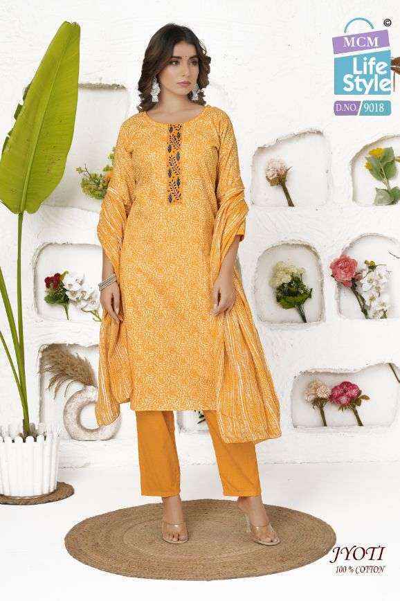 MCM Lifestyle Jyoti Readymade Cotton Dress (16 pcs Catalogue)