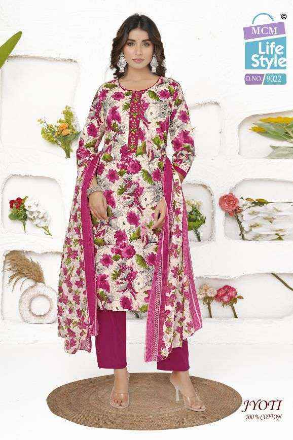 MCM Lifestyle Jyoti Readymade Cotton Dress (16 pcs Catalogue)