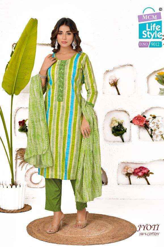 MCM Lifestyle Jyoti Readymade Cotton Dress (16 pcs Catalogue)
