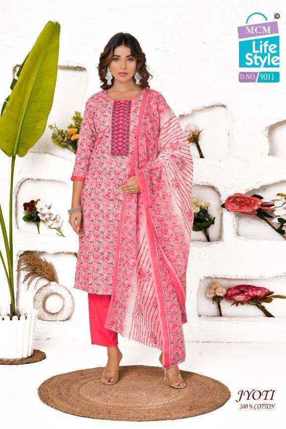 MCM Lifestyle Jyoti Readymade Cotton Dress (16 pcs Catalogue)