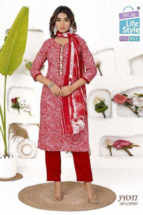 MCM Lifestyle Jyoti Readymade Cotton Dress (16 pcs Catalogue)
