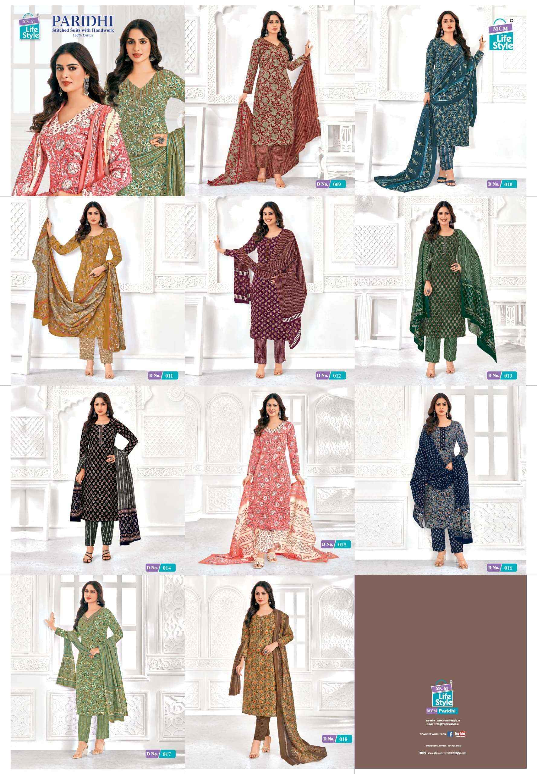 MCM Lifestyle Paridhi Readymade Cotton Dress (10 pcs Catalogue)