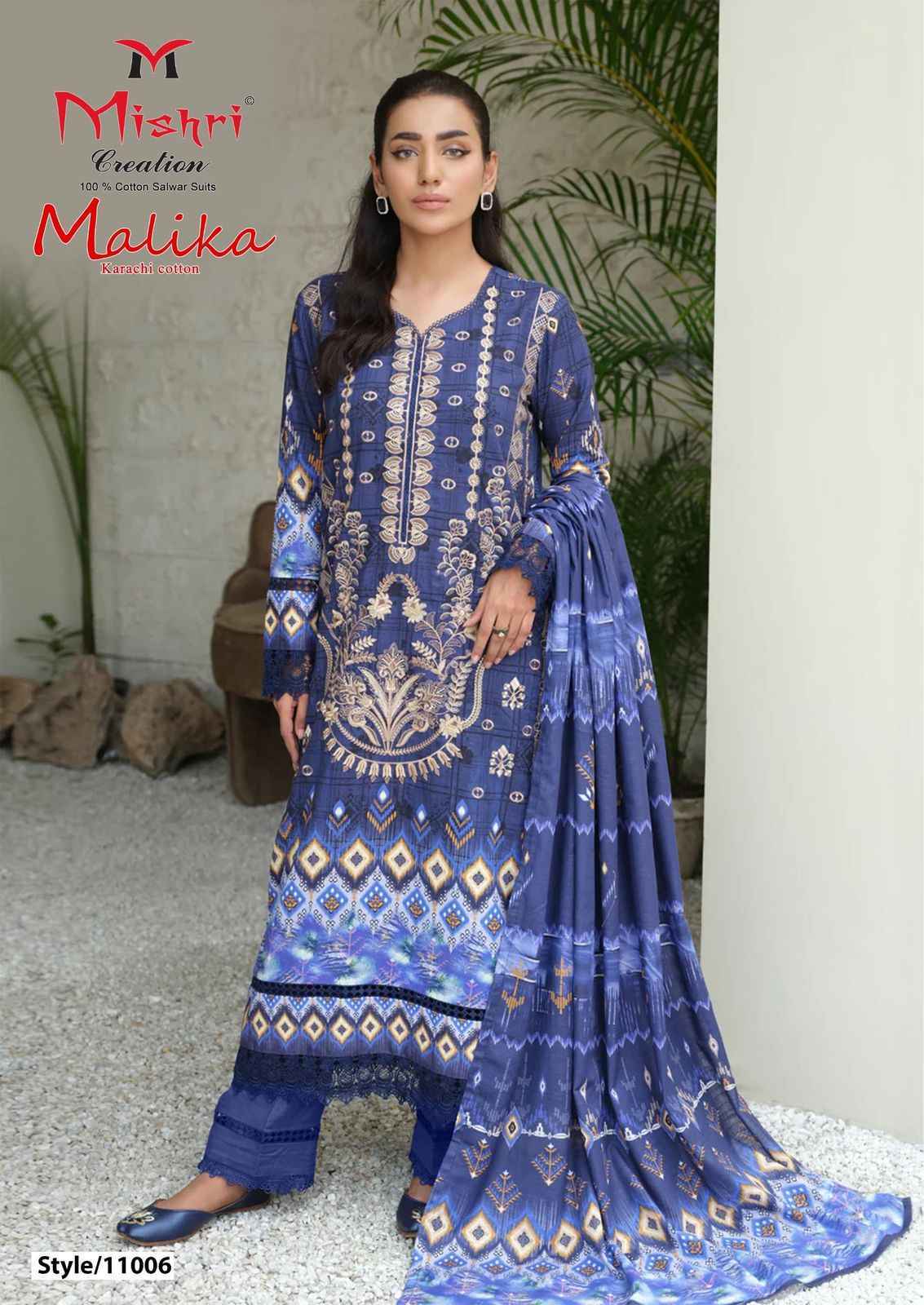 Mishri Creation Malika Vol-11 Cotton Dress Material (6 pcs Catalogue)