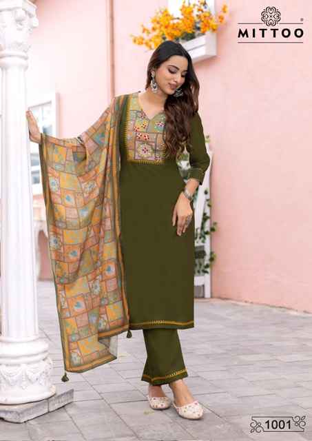 Mittoo Day Light Modal Silk Kurti Combo 5 pcs Catalogue
