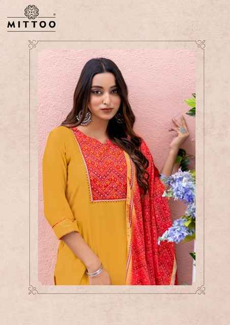 Mittoo Day Light Modal Silk Kurti Combo 5 pcs Catalogue