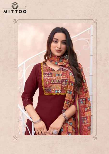 Mittoo Day Light Modal Silk Kurti Combo 5 pcs Catalogue