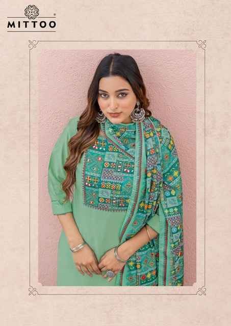 Mittoo Day Light Modal Silk Kurti Combo 5 pcs Catalogue