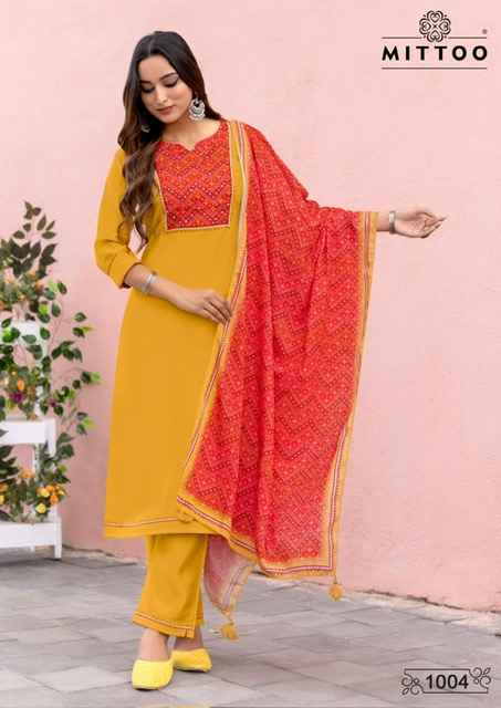 Mittoo Day Light Modal Silk Kurti Combo 5 pcs Catalogue