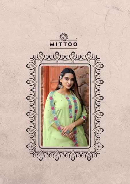 Mittoo Saanj Modal Silk Readymade Suit (5 pcs Catalogue)
