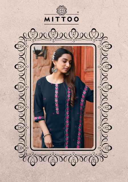 Mittoo Saanj Modal Silk Readymade Suit (5 pcs Catalogue)