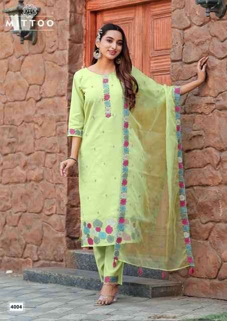 Mittoo Saanj Modal Silk Readymade Suit (5 pcs Catalogue)